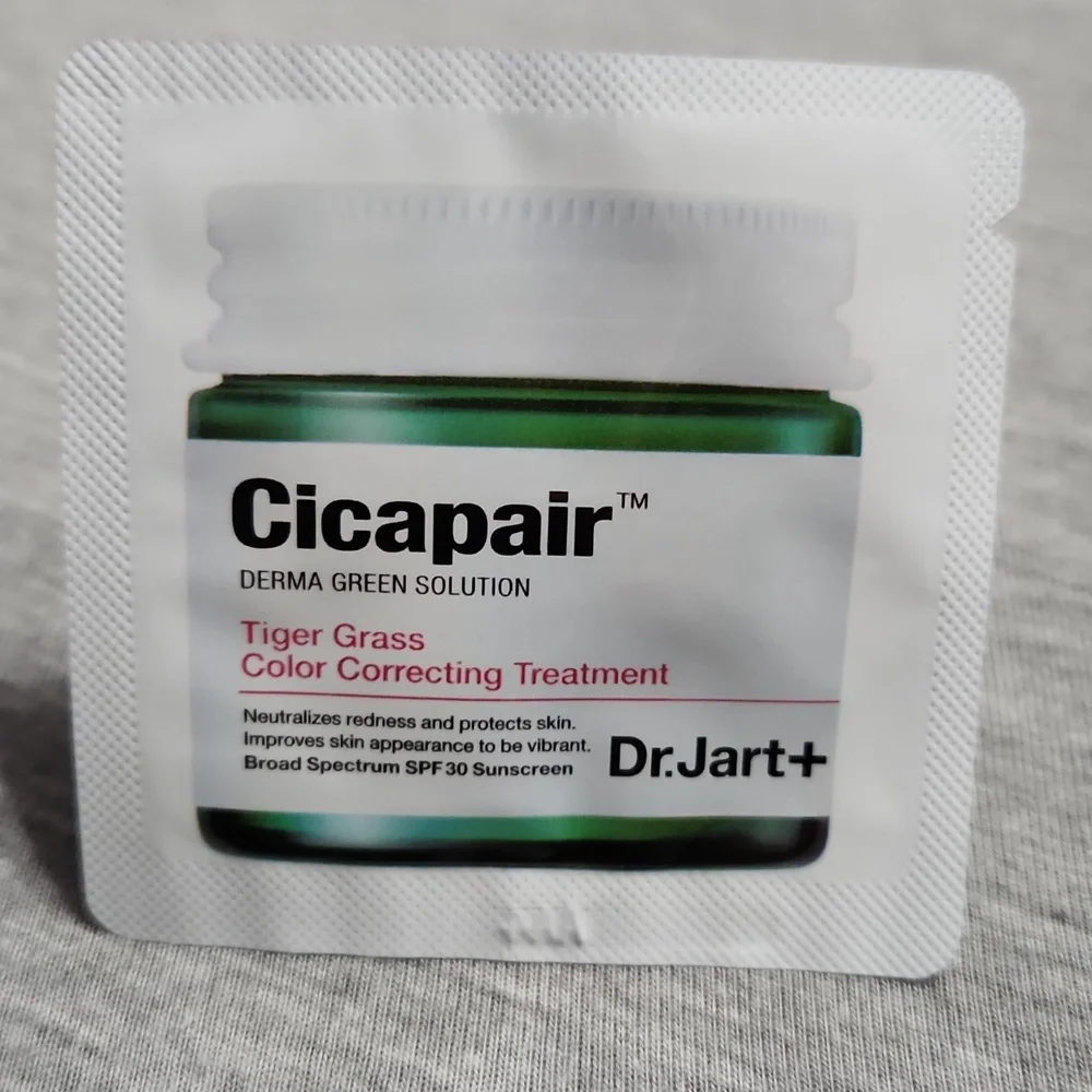 🔴 Dr.Jart+ Cicapair Tiger Grass Green Color Correcting Skincare Treatment Cream